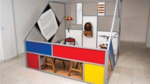 Ilija Diminić, soba, izložba, umjetnik Dušan Otašević.