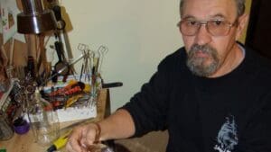 brod u boci Ivan B Šokčić portret.