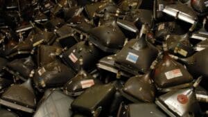 BIS reciklažni centar skladište televizori.