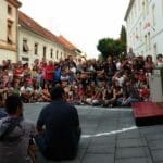 Varaždin, špancirfest,ulični performansklavir, photo by Bogdan Okreša Đurić..
