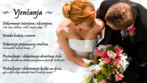 Atelje Artistik, usluge, vjenčanje