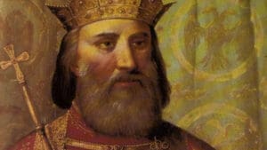 Bitka za Kosovo, Knez Lazar, slika Vladislav Titelbah