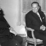 Miroslav Krleža i Josip Broz Tito