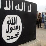ISIS, zastava, napad, vojnici, borba