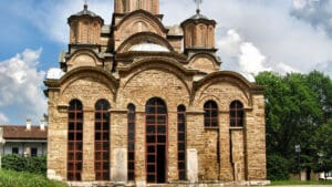 Manastir Gračanica, Kosovo i Metohija, Kralj Milutin, Simonida