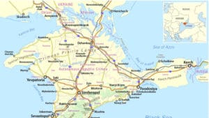 Karta Autonomne Republike Krim