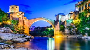 Stari most u mostaru, Mostar, Bosna i Hercegovina, mimar Hajrudin