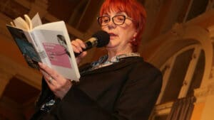 Vedrana Rudan, spisateljica, hrvatska, autor, gost na sajmu knjiga u Beogradu 2016