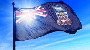 Zastava Falklandkih ostrva, UK,