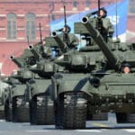 Vojska, Rusija, tenkovi, parada