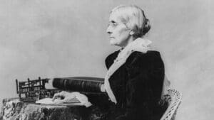 Susan B. Anthony, Sufraž, glasanje, pravo glasa žene, Amerika