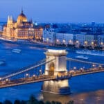 Budimpešta, most, budim i pešta, Mađarska
