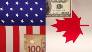 Amerika i Kanada, razmjene, novac