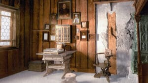 Soba u Wartburgu, gdje je preveo Novi zavjet na njemački