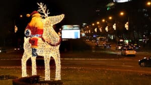 Novogodišnja rasvjeta, Beograd