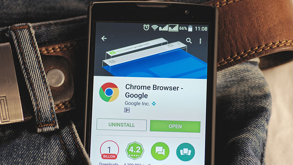 Reklame Chrome Google