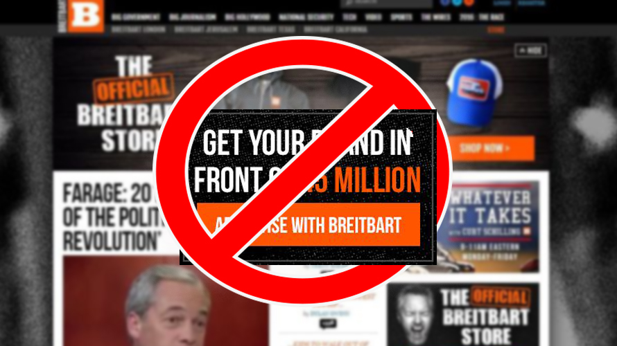 breibart, bojkot reklamiranja
