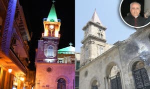 Crkva u Aleppu - prije i poslije