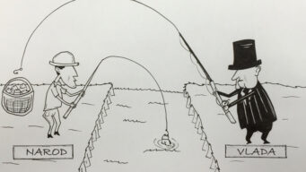 nacionalizacija, karikatura