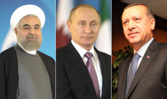 Rouhani - Putin - Erdogan