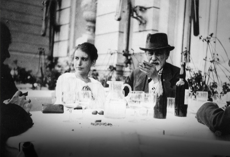 Sigmund i kćerka Anna Freud