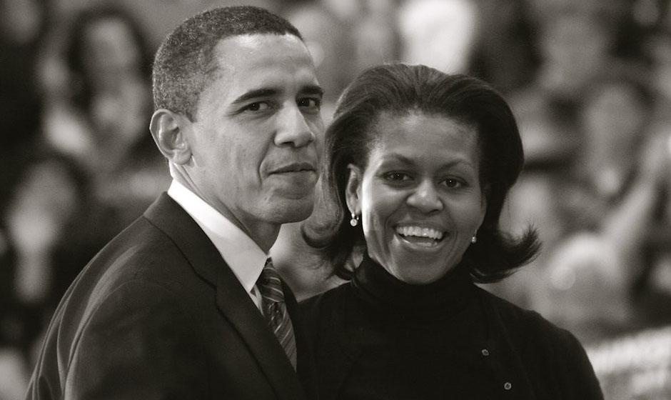 Michel i Barack Obama