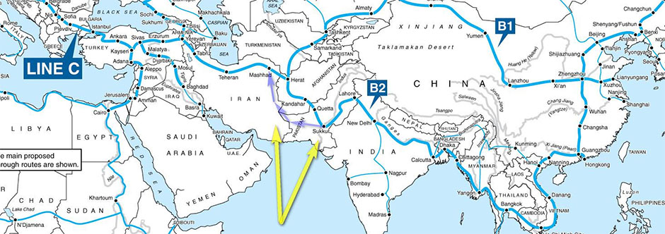 Euroazijska željeznica prezentirana prvi put 1992. godine