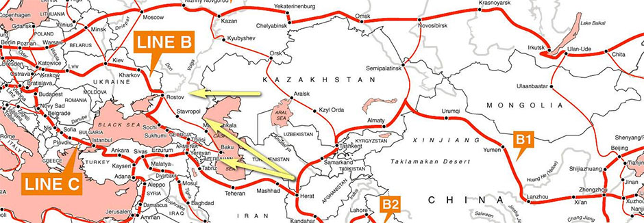Euroazijska željeznica prezentirana prvi put 1992. godine