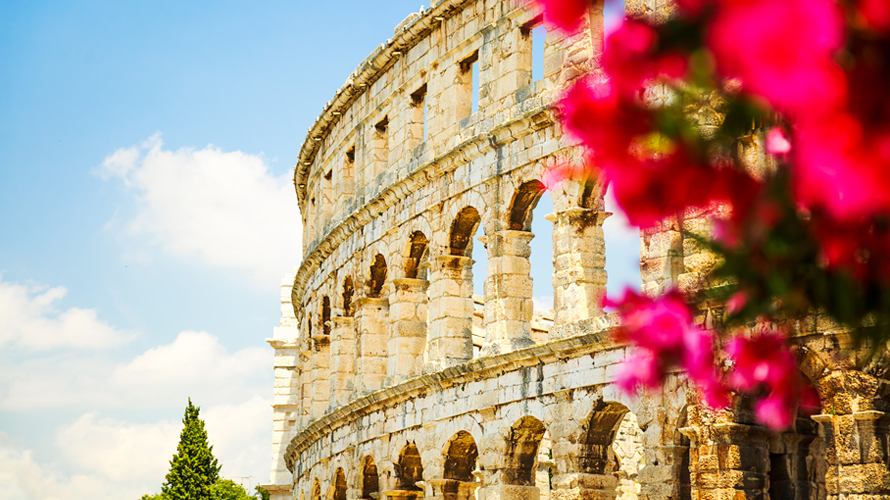 Pulski amfiteatar, Pula, Hrvatska, arena