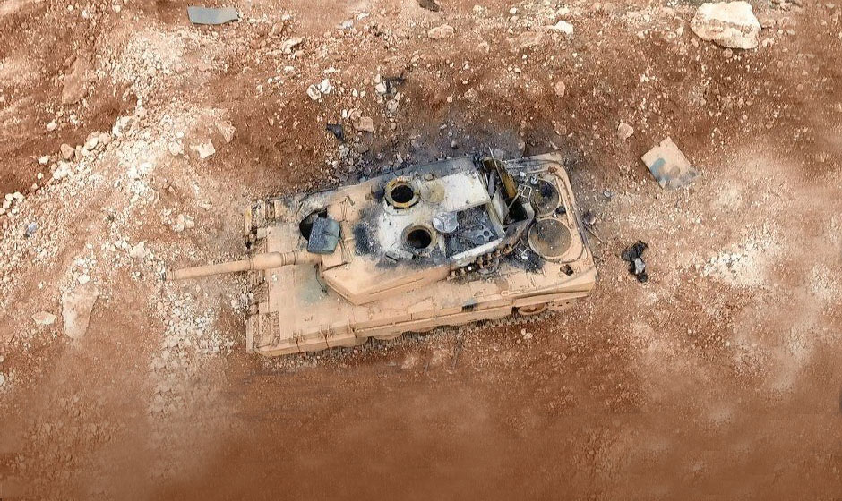 Turski tenk uništen TOWom