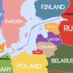 Karta baltičkih zemalja