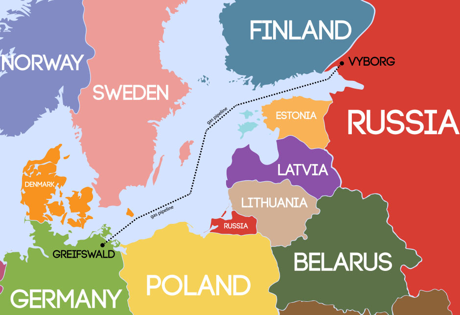 Karta baltičkih zemalja