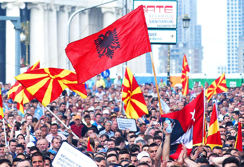 Protesti u Makedoniji
