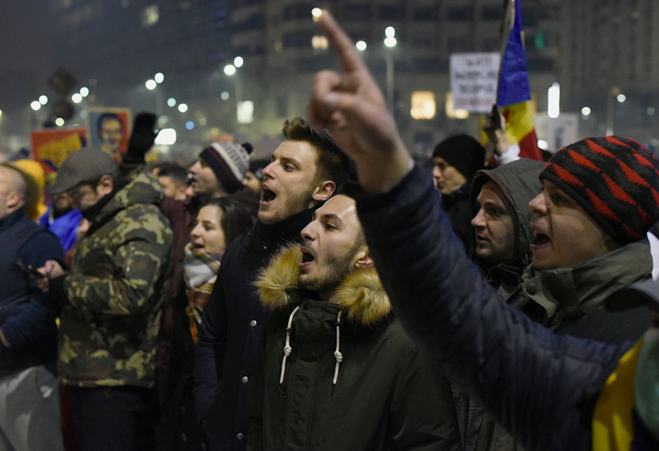 Rumunjska - prosvjedi