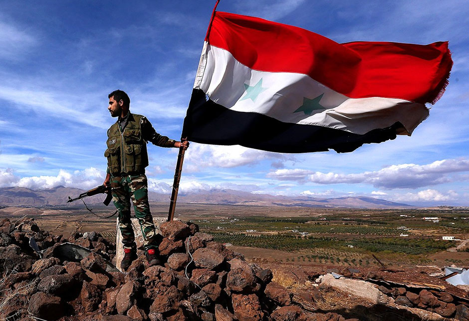 Sirijska zastava nakon pobjede