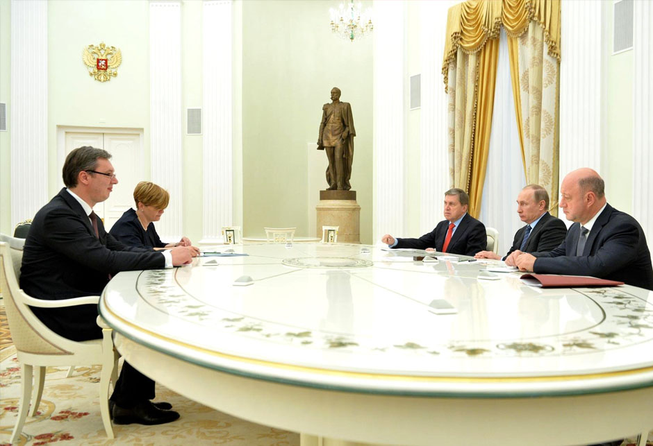 Aleksandar Vučić - Vladimir Putin - Srbija - Rusija - posjeta