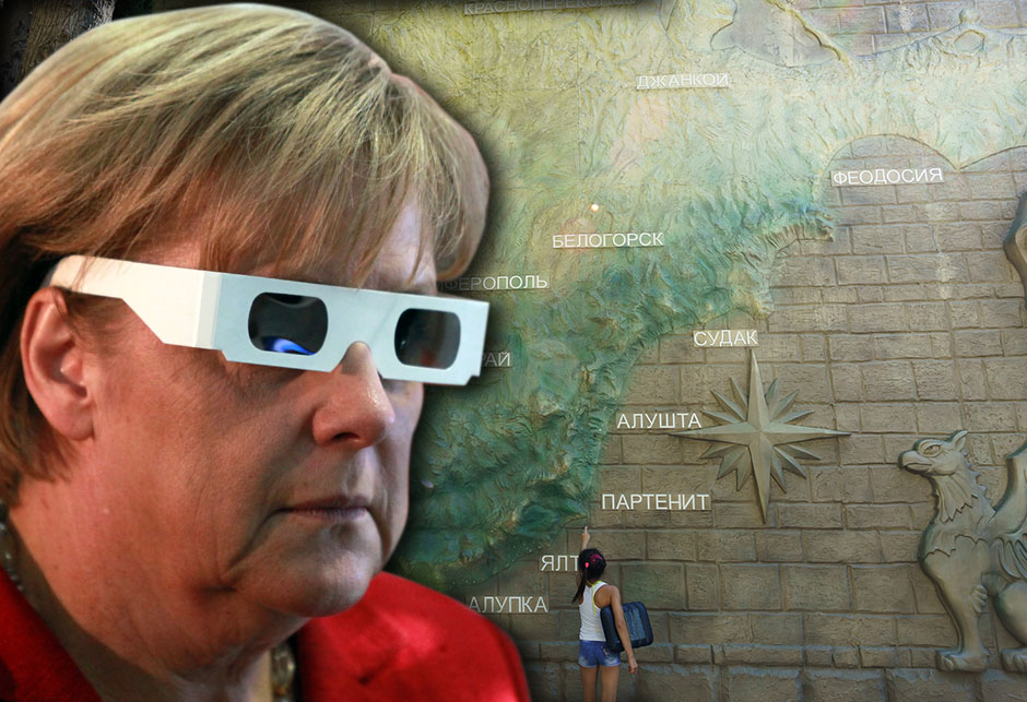 Angela Merkel - Krim