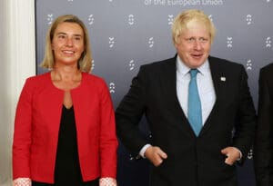 Federica Mogherini - Boris Johnson