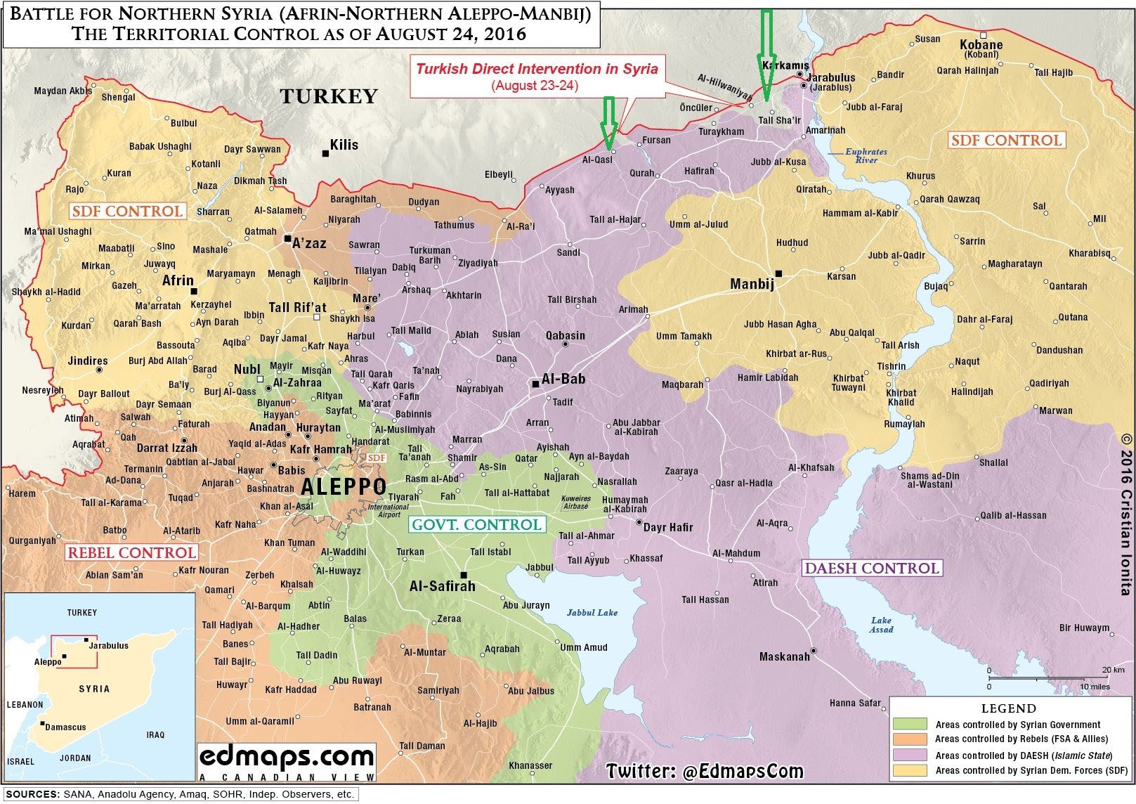 karta turske Karta turske intervencije – Vijesti karta turske