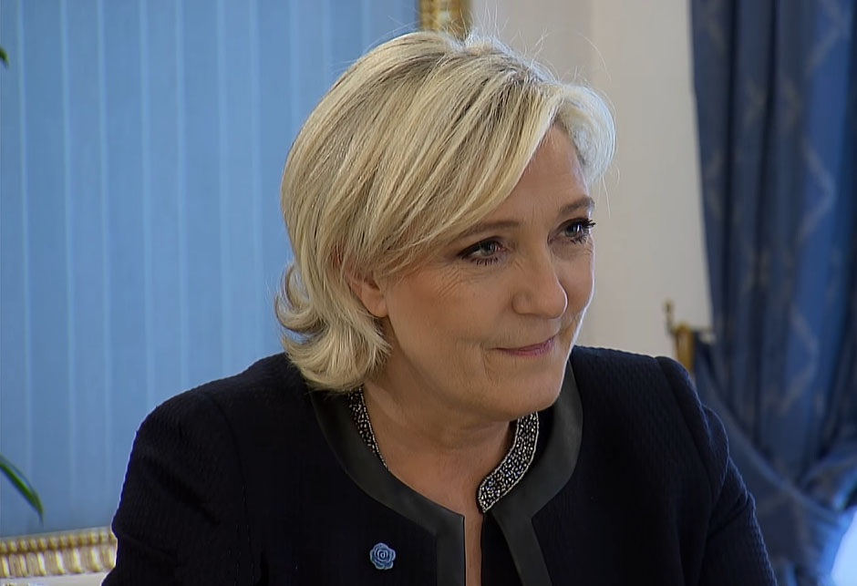 Marine Le Pen - Vladimir Putin