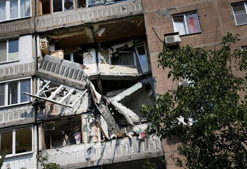 Ruševine u Donbasu - Ukrajina