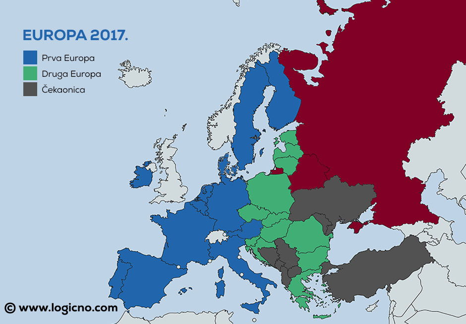 EU se službeno raspala Europa-2017-dvije-brzine-1