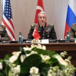Sastanak generala ruske, američke i turske vojske