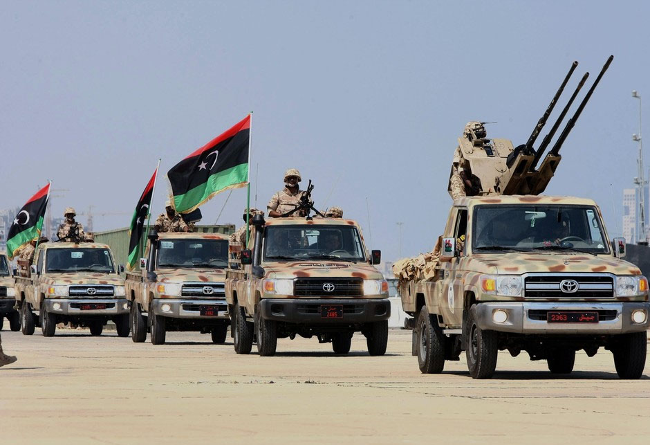 Vojne formacije u Libiji