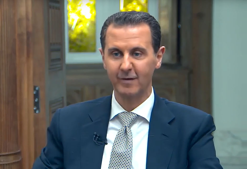 Bashar Al-Assad - intervju