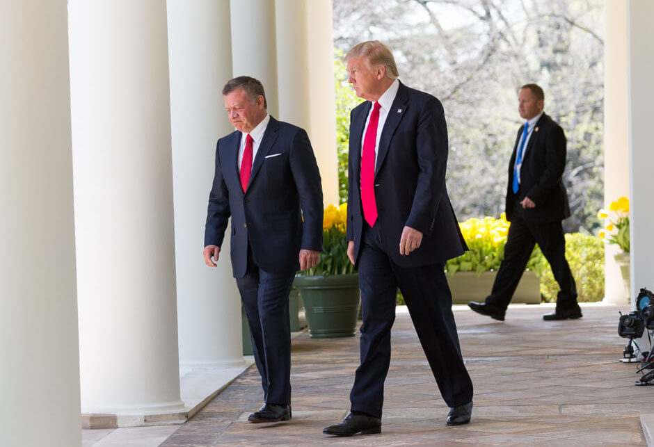 Donald Trump - King Abdullah