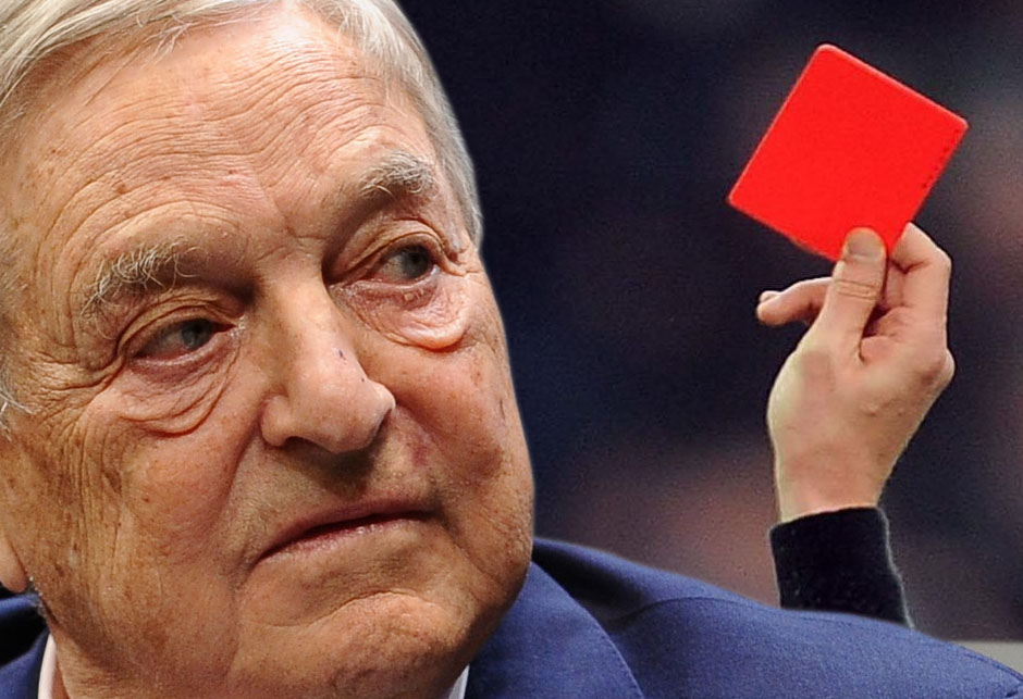 Gorge Soros - crveni karton