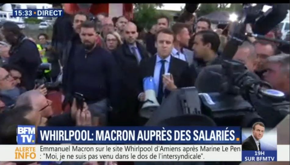 Macron uzima riječ