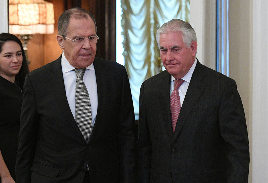 Rex Tillerson - Sergej Lavrov