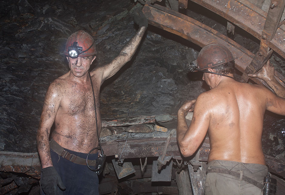 Ukrajinci rade u rudniku